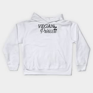 Vegan Princess Kids Hoodie